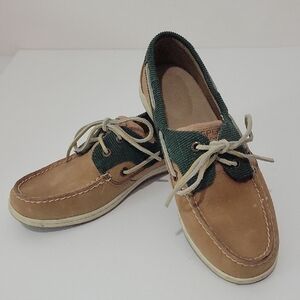 SPERRY WOMEN'S KOIFISH CORDUROY BOAT SHOES SIZE 7.5